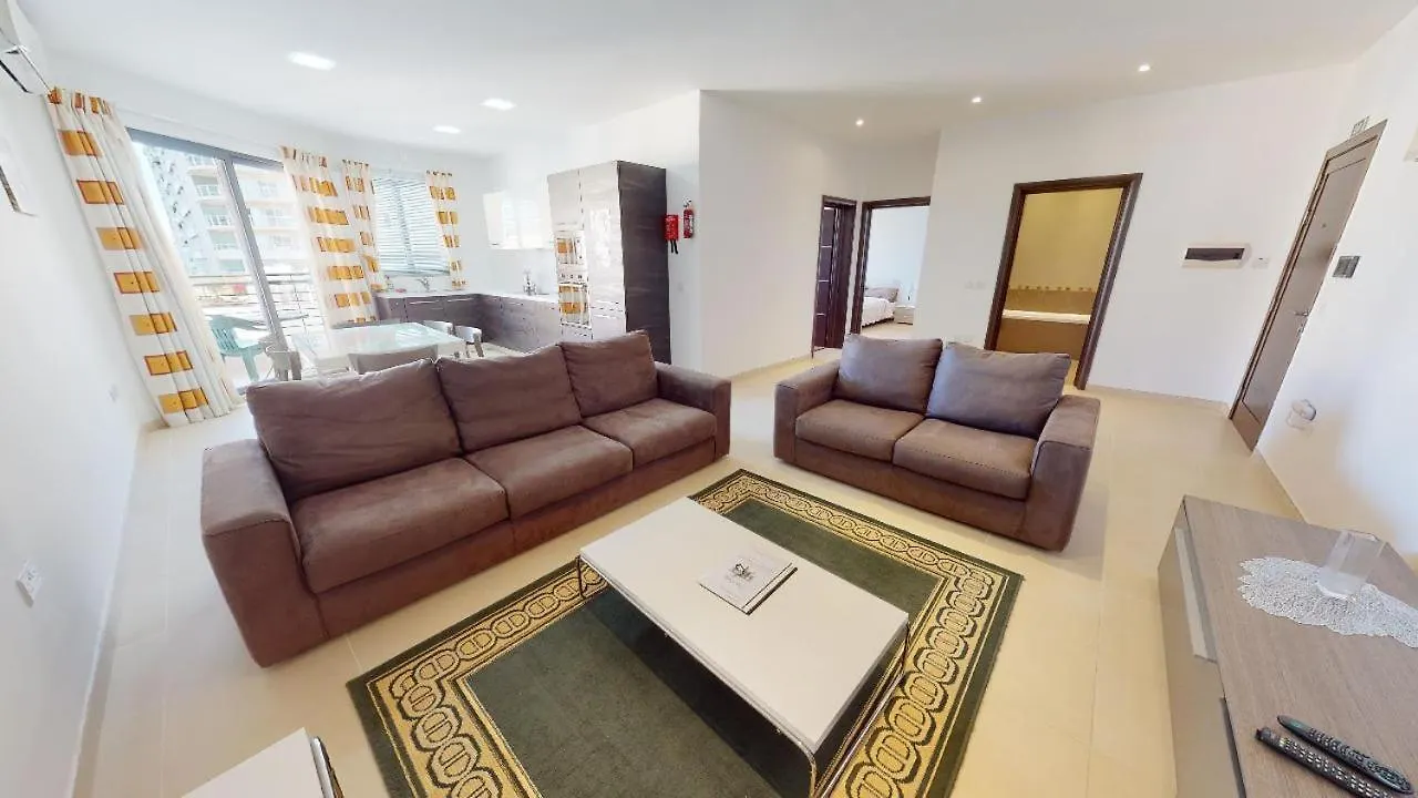 Spacious 2 Bedroom Apartment In Sliema 0*,  Malta